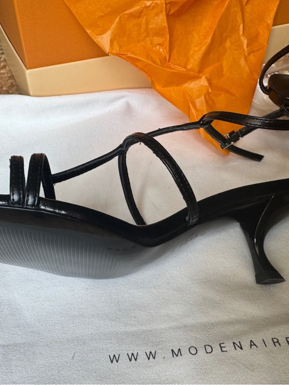 Dissh Alias Mae Arabella Black Heel sz38/US 7
